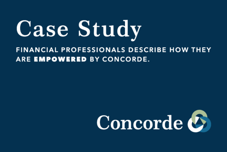 Case Study: financial professionals describe how they are empowered by Concorde